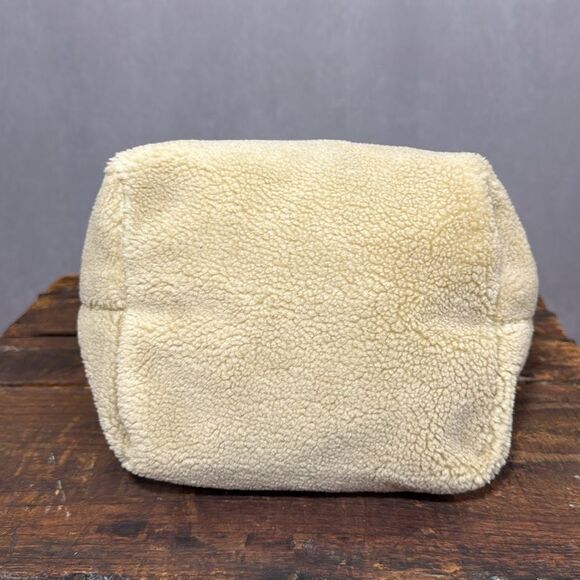 Prada Tan Shearling Tote Bag - Picture 3 of 9